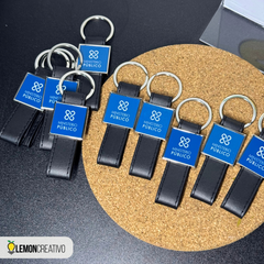 Llavero de Piel Sintética PU Personalizado - Lemon Creativo