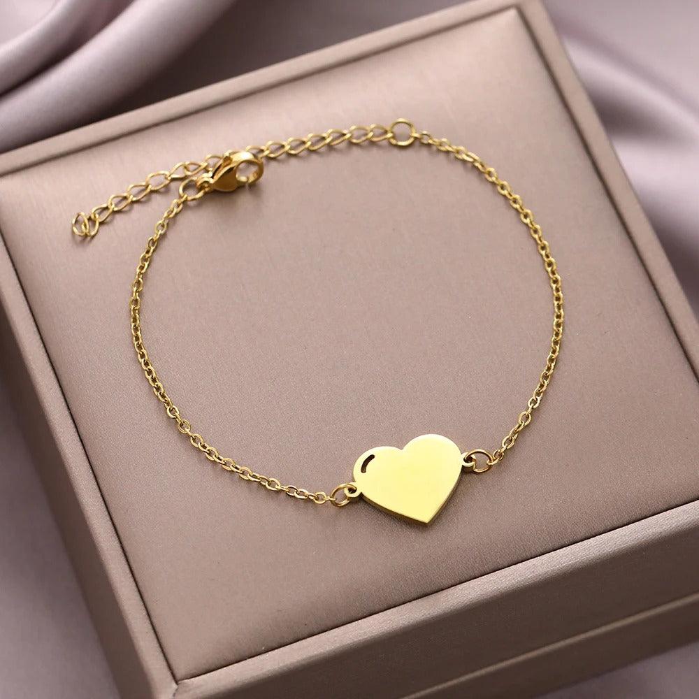 Pulsera Corazon Acero - Lemon Creativo