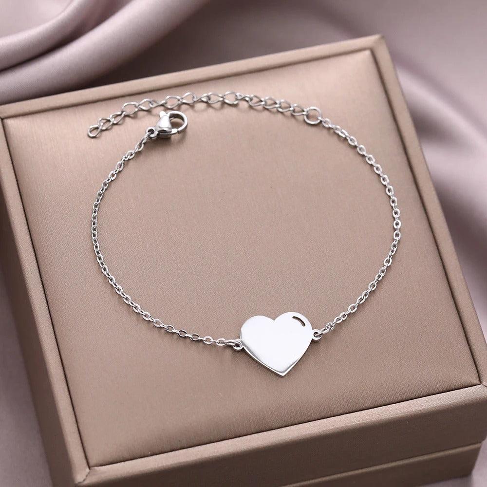Pulsera Corazon Acero - Lemon Creativo