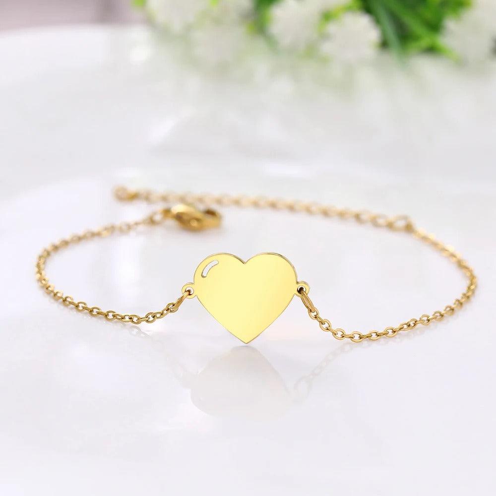 Pulsera Corazon Acero - Lemon Creativo