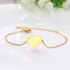 Pulsera Corazon Acero - Lemon Creativo