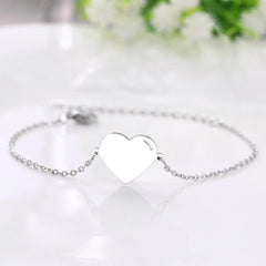 Pulsera Corazon Acero - Lemon Creativo