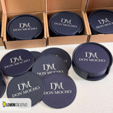 Posavasos de Leather Personalizado – Protección y Estilo para tu Marca
