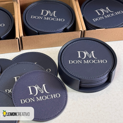 Posavasos de Leather Personalizado – Protección y Estilo para tu Marca