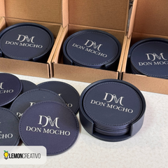Posavasos de Leather Personalizado – Protección y Estilo para tu Marca