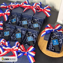 Set de Regalo Corporativo con Llavero Personalizado - Lemon Creativo