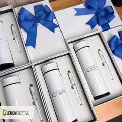 Box Gift | termo S-Mart y Lapicero