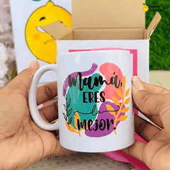 Set de Regalo: Taza Día de Las Madres - Lemon Creativo