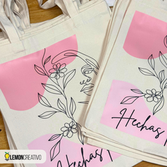 Tote Bag Canvas Personalizado 15x15" - Lemon Creativo