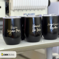 Skinny Acrylic Bottle with Logo