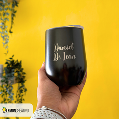 Skinny Acrylic Bottle with Logo