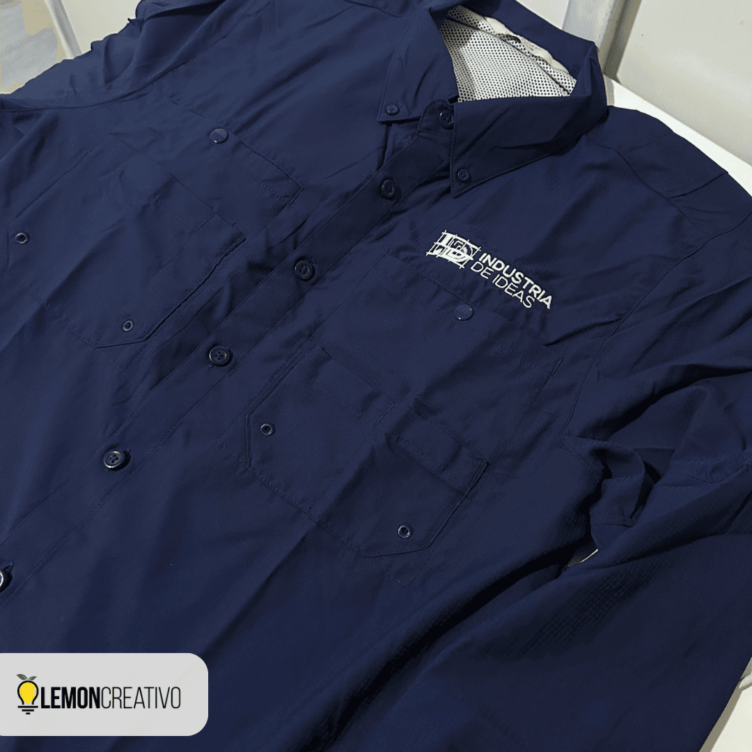 Camisa Tipo Columbia Manga Larga