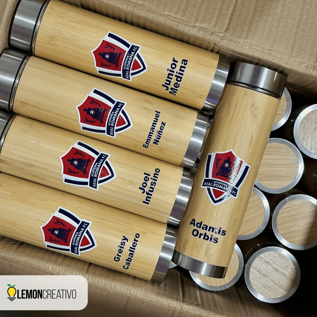 Termo de Bambú - 380 ML