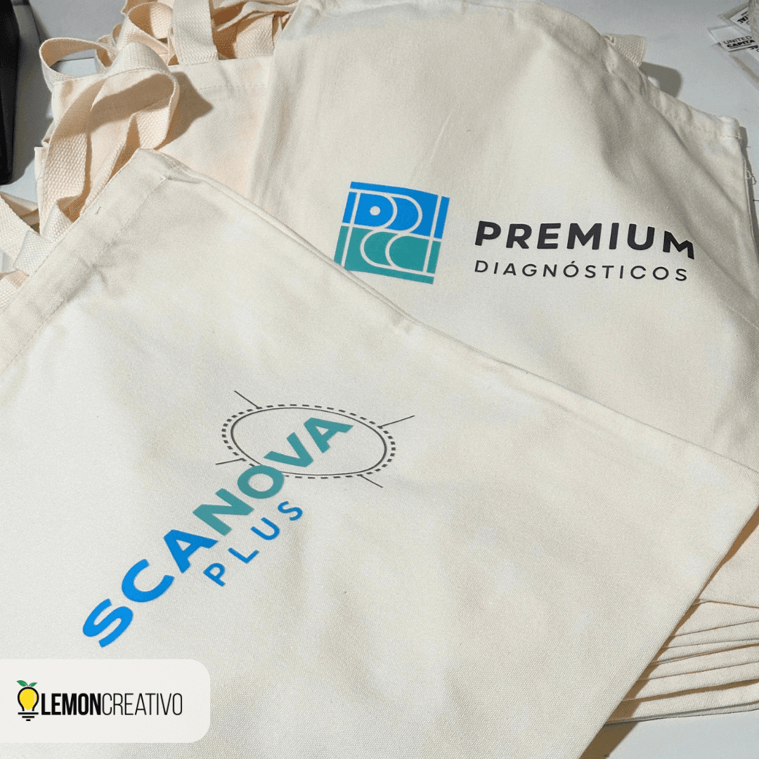 Tote Bag Canvas Personalizado 14.5x16.5"