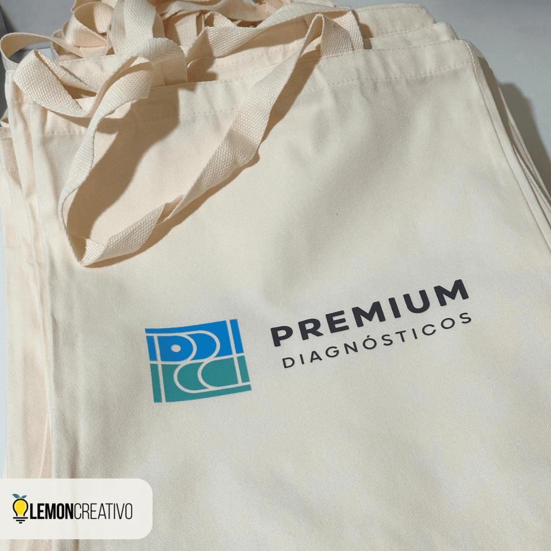 Tote Bag Canvas Personalizado 14.5x16.5"