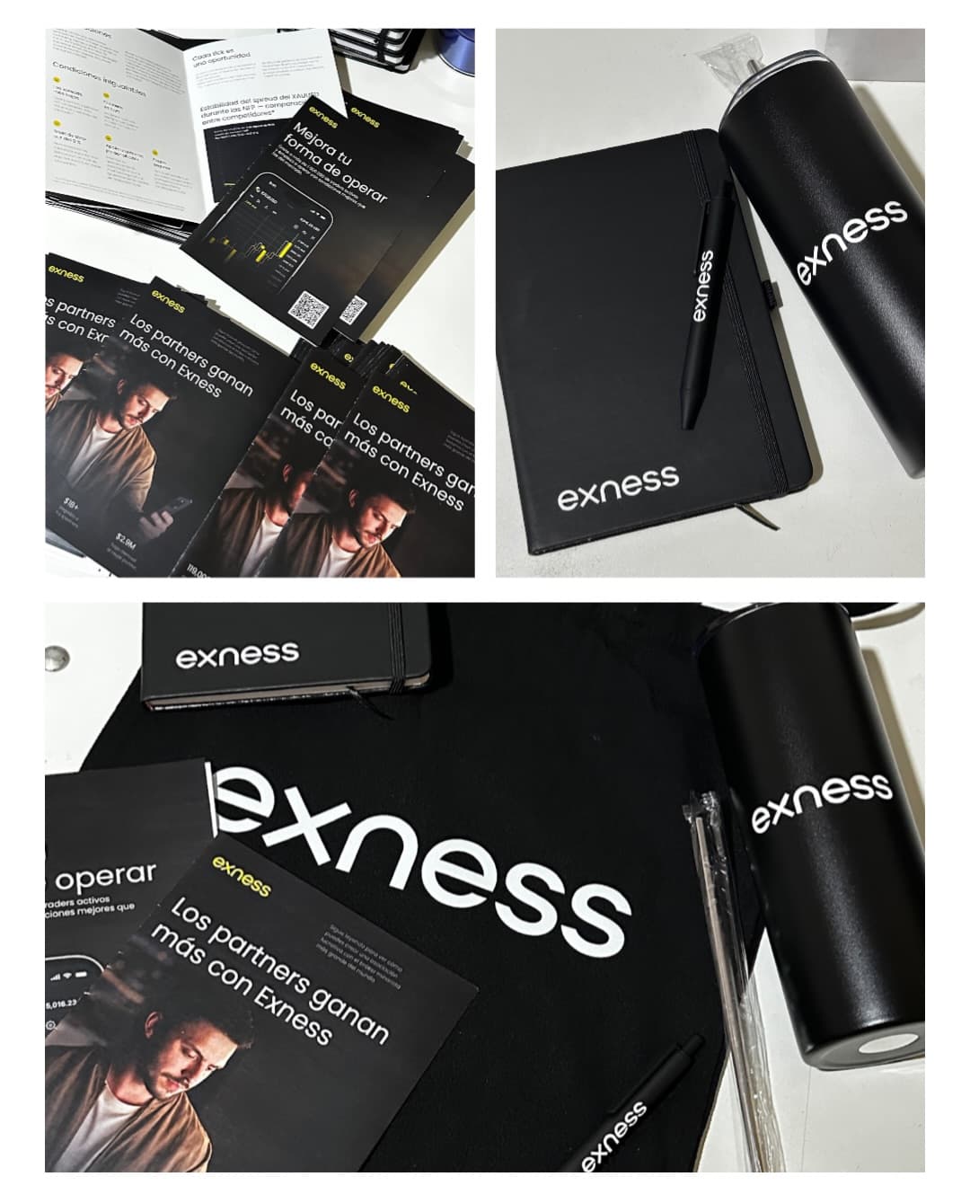 Exness merch for its event in Santo Domingo