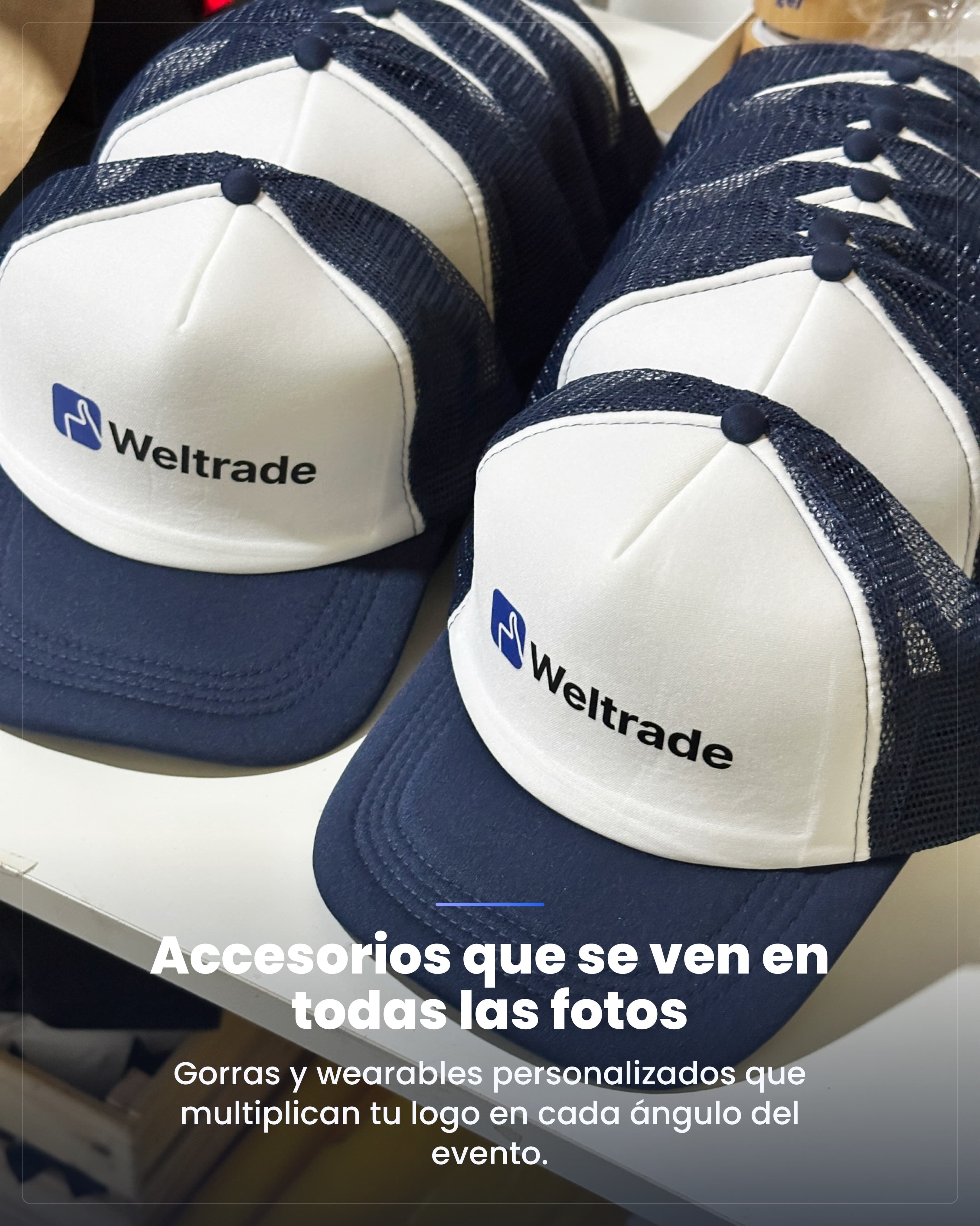 Weltrade promotional items for Wealth Expo 2026