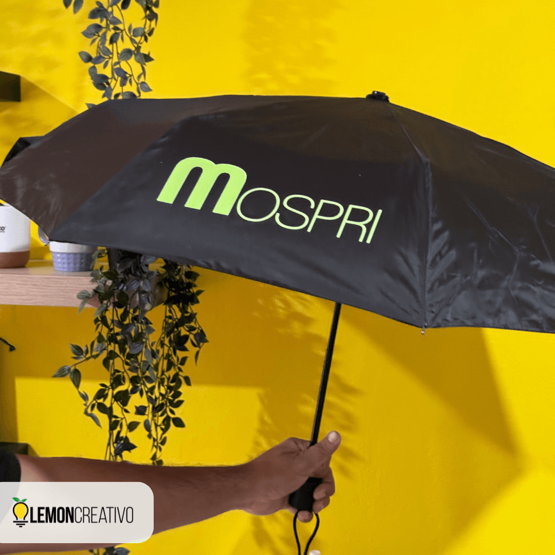 Paraguas de Cartera Personalizado | Compacto y Elegante Merchandising y Branding personalizado con logo
