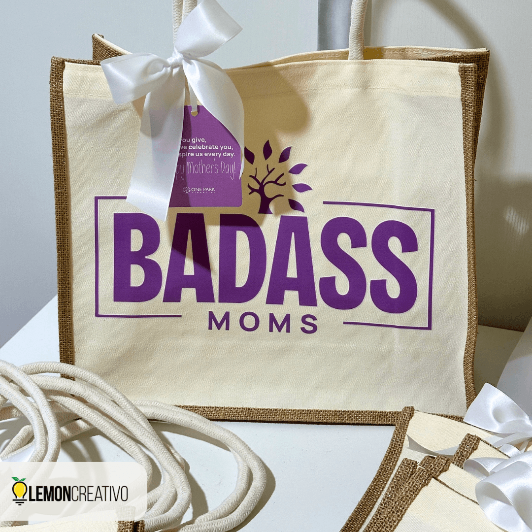 Bolso de Yute y Canvas Edición Especial – Día de la Mujer & Madres
