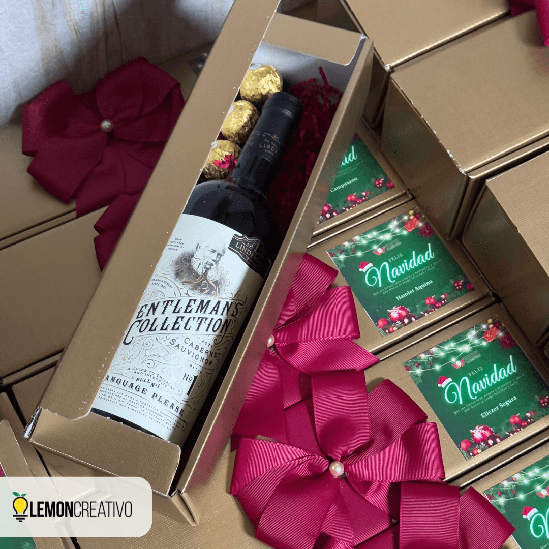 Box Gentleman’s – Elegancia y Estilo en un Regalo Corporativo personalizado con logo