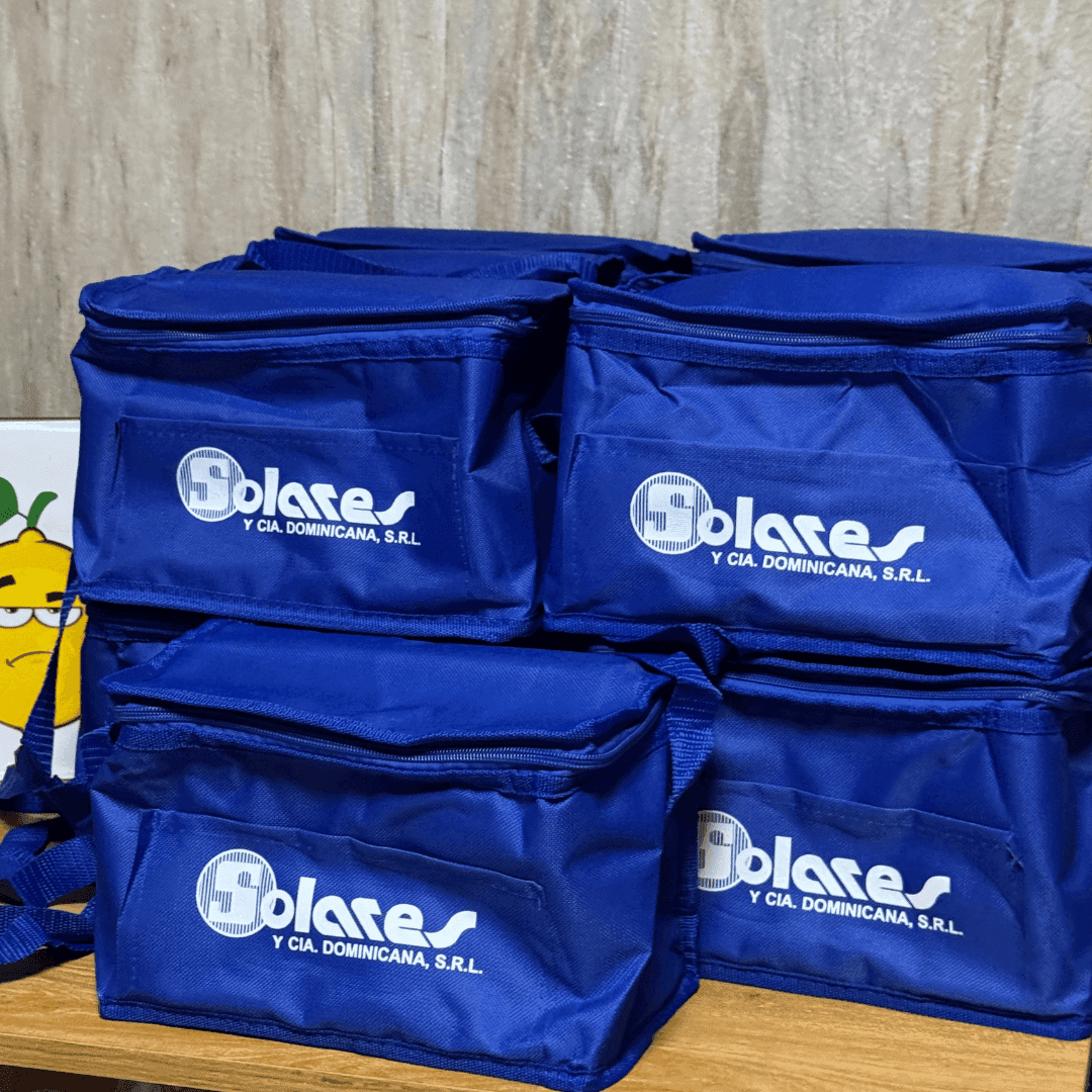 Bulto de Comida Personalizado con Logo Empresarial