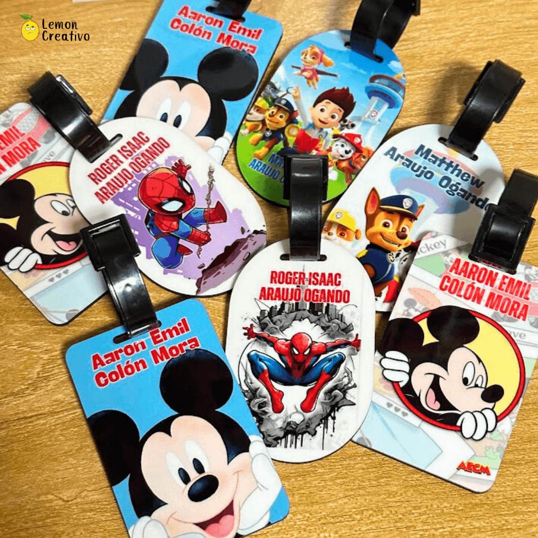 Tags Identificadores - Lemon Creativo