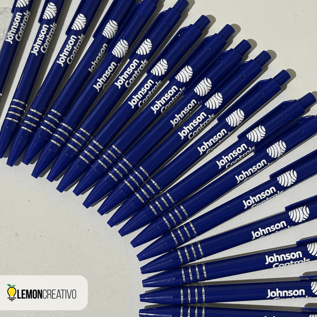 Metal and Plástico custom – corporate and Moderno pen for corporate branding
