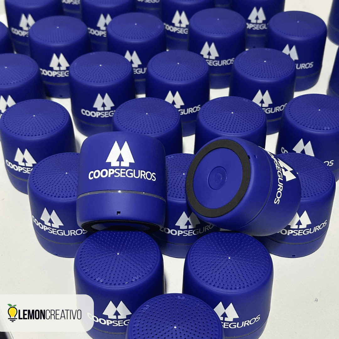 Mini Bocina Bluetooth Personalizada con Radio FM
