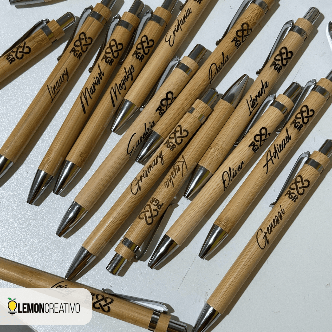 Set Lapicero de Madera con Estuche – Edición Reconocimiento