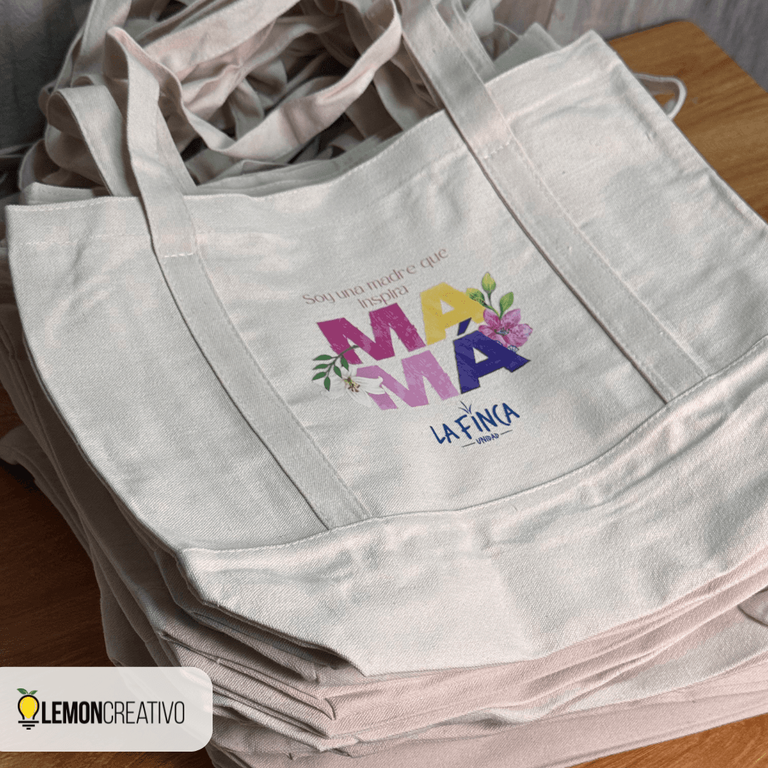 Tote Bag Personalizado en Canvas – Imagen de Marca que Acompaña