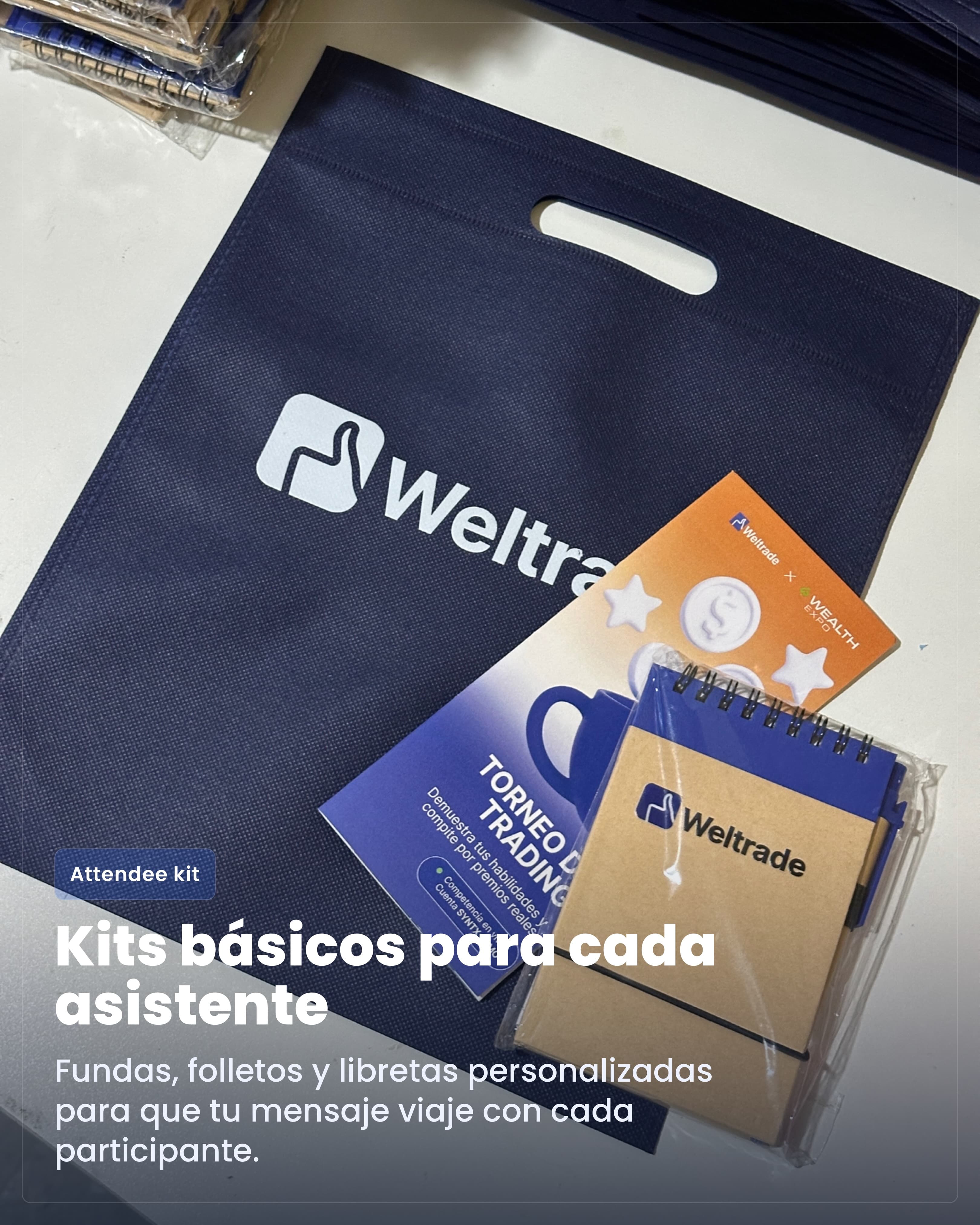 Promocionales de Weltrade para la Wealth Expo 2026 (5)