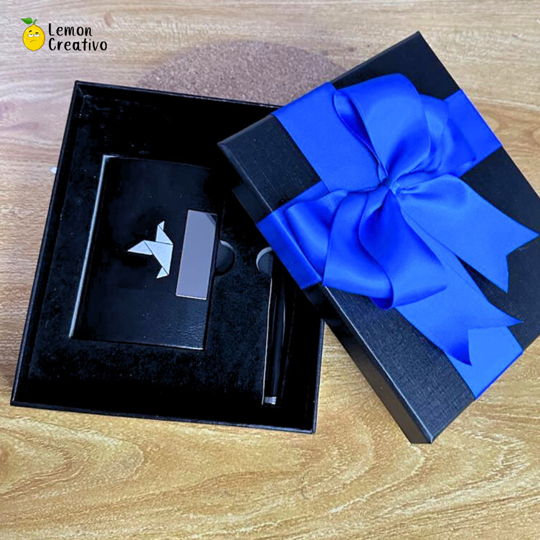 Box Gift | Porta Tarjetas y Lapicero