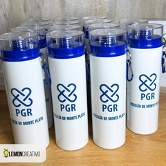 Botella Carabina + Llavero Personalizado