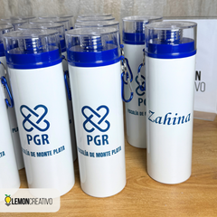 Botella Carabina + Llavero Personalizado