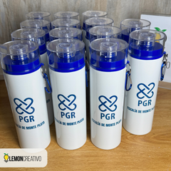 Botella Carabina + Llavero Personalizado