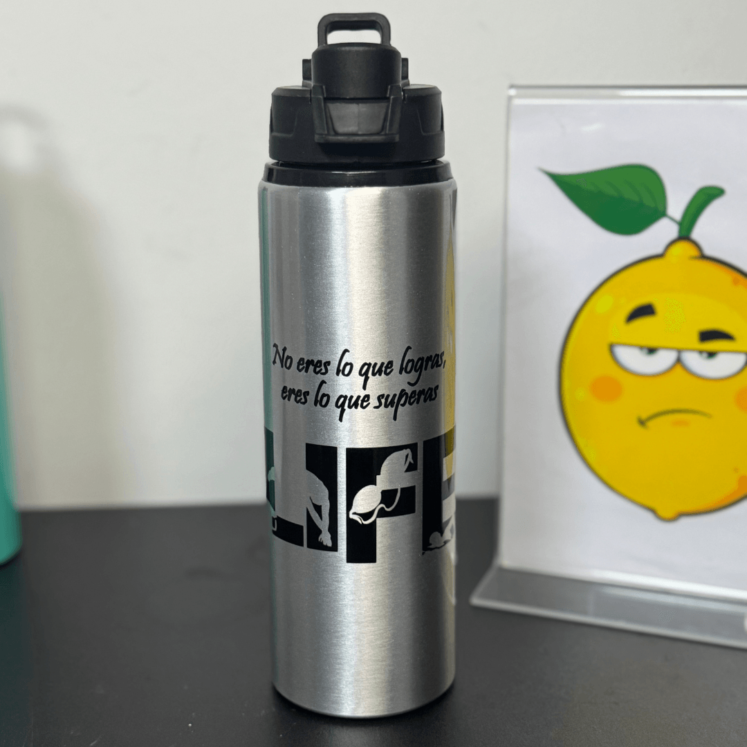 Botella de Aluminio - 750 ML - Lemon Creativo