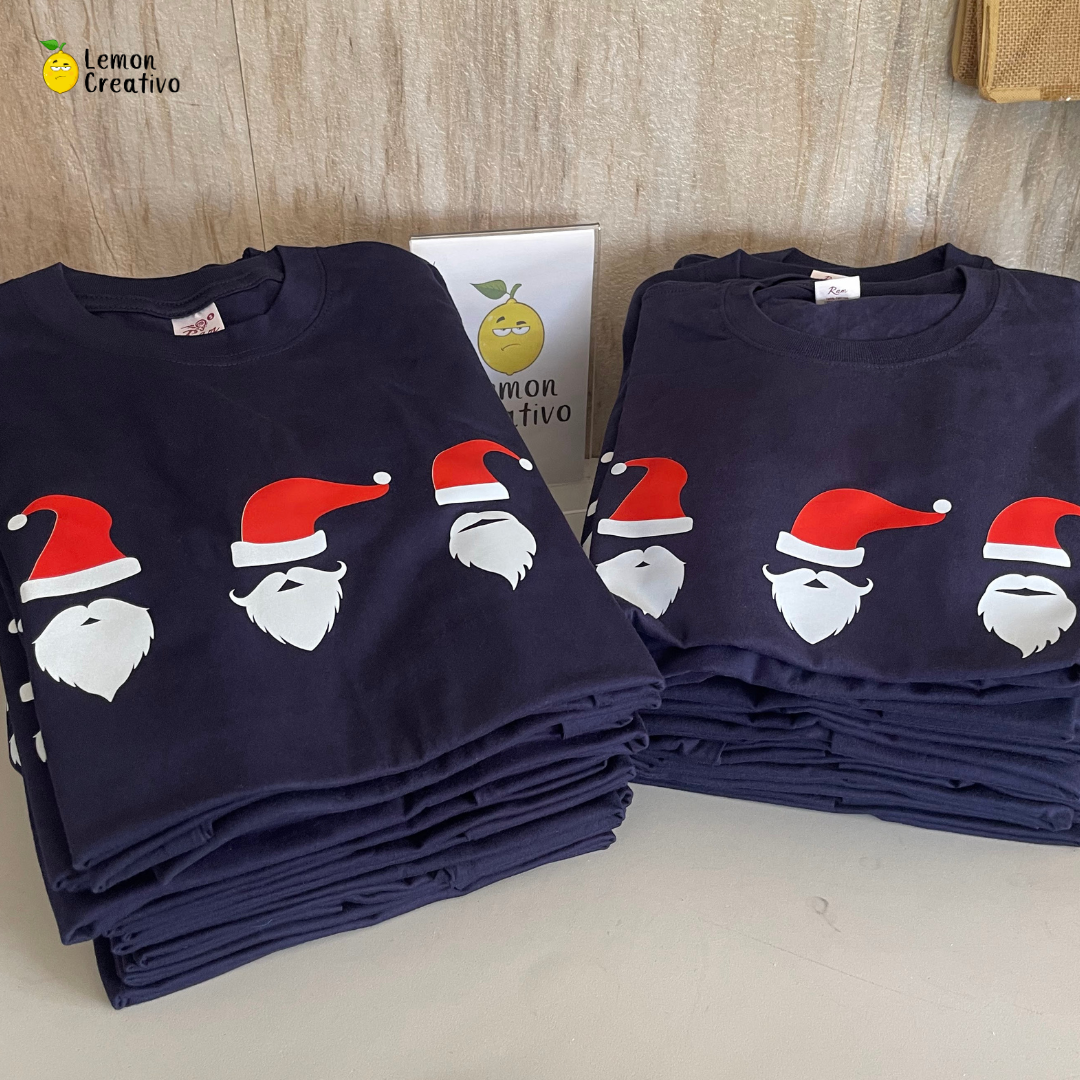 Camiseta 100% Algodón: Diseño de Navidad