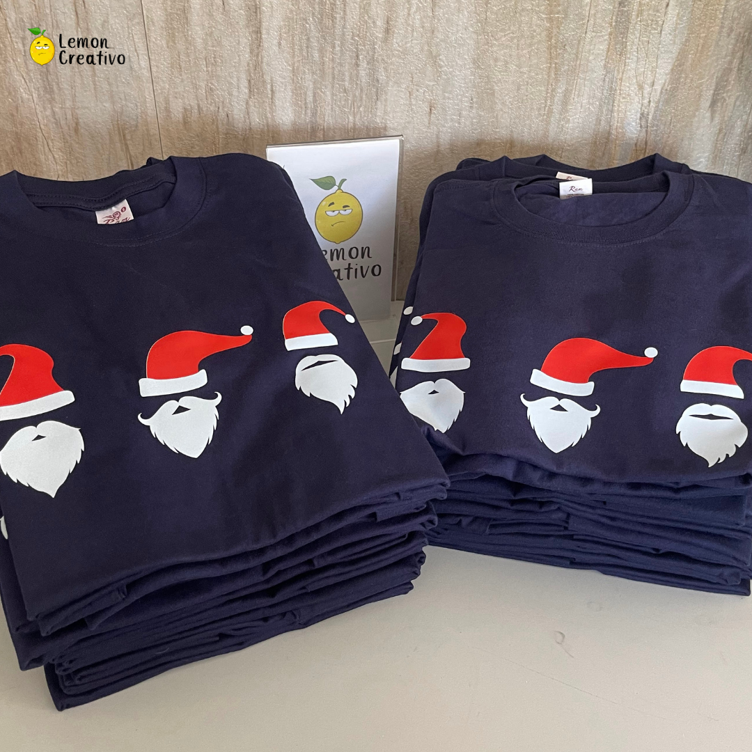 Camiseta 100% Algodón: Diseño de Navidad