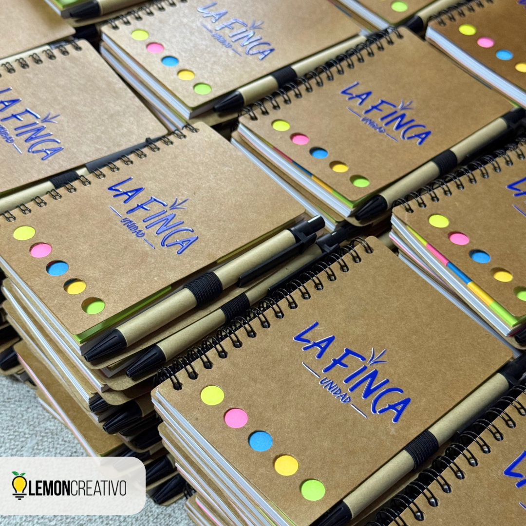 Ecological Notebook Block Type Notepad with Pen 