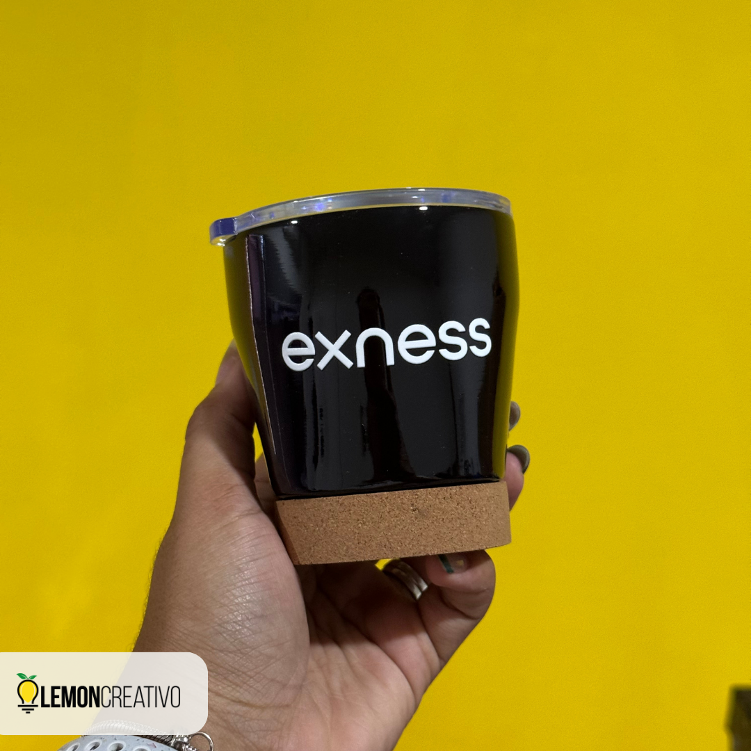 Mini Vaso Térmico con Base de Corcho – Diseño Moderno para Elevar tu Marca