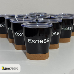 Mini Vaso Térmico con Base de Corcho – Diseño Moderno para Elevar tu Marca