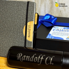 Box Gift | Libreta con holder, Lapicero y Termo