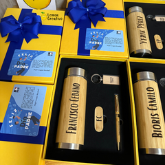 Box Gift | Termo Smart, Lapicero, Memoria USB y Llavero