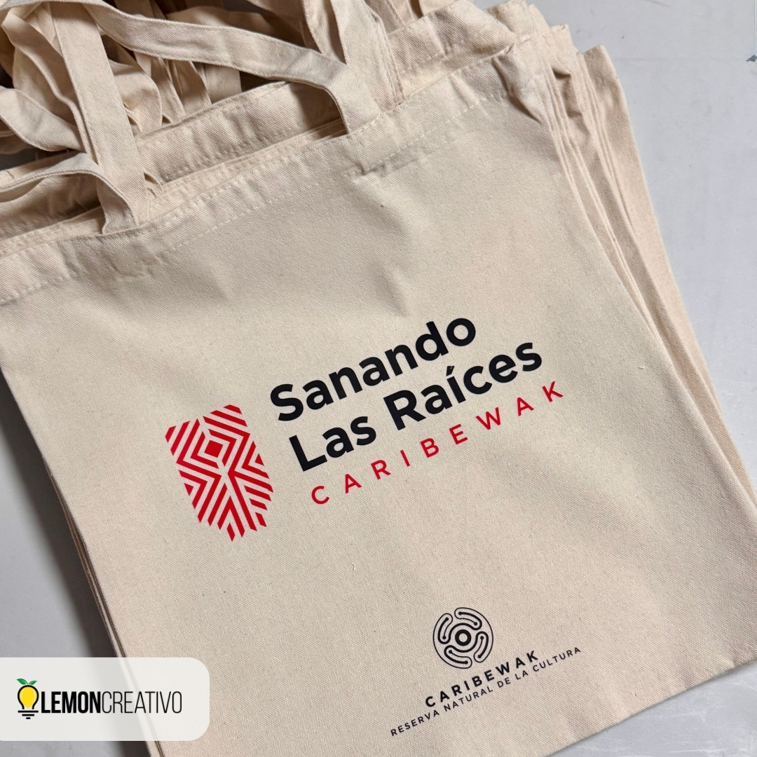 Tote Bag Canvas Personalizado 14.5x16.5"