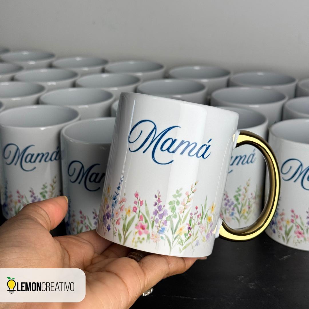 Colored Interior Mugs - 11 oz