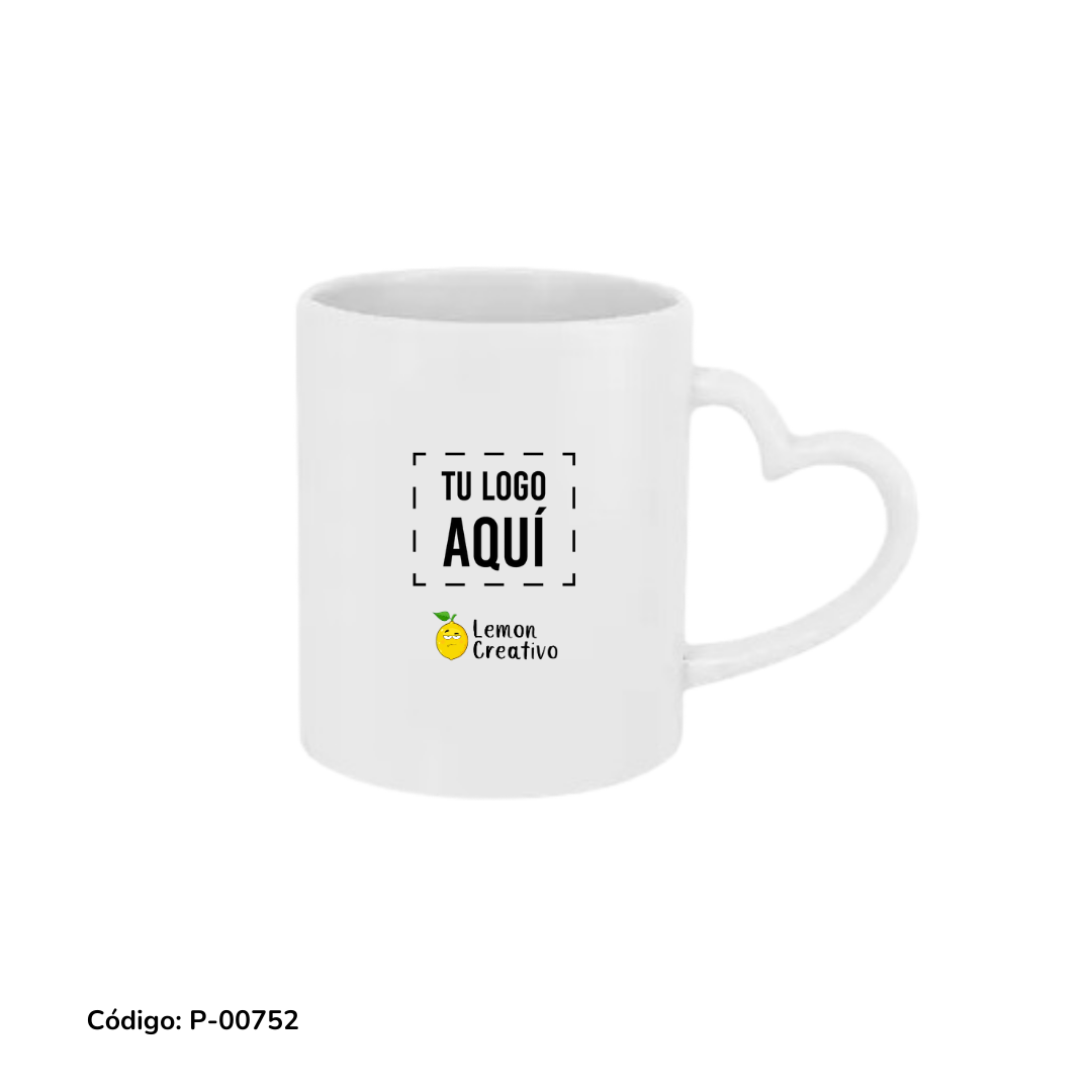 Taza asa de corazón