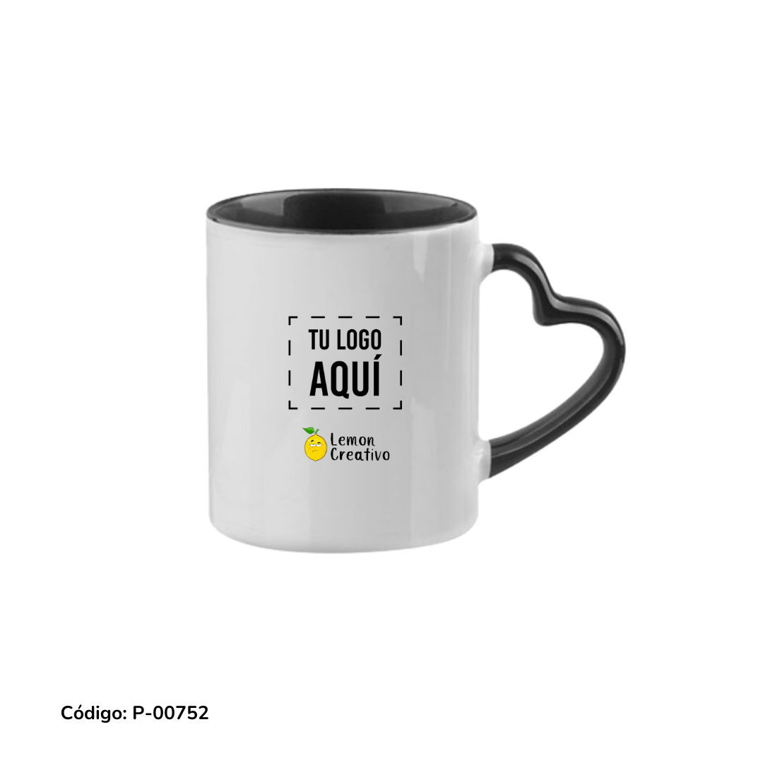 Taza asa de corazón