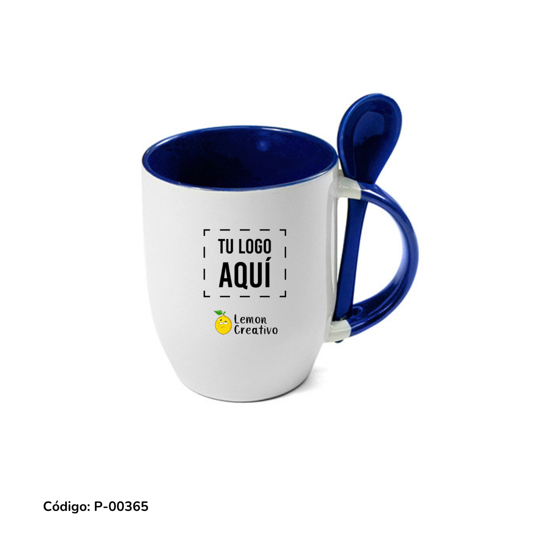 Taza con cuchara