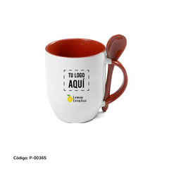 Taza con cuchara