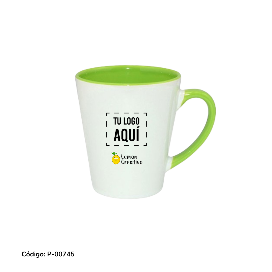 Taza late cónica